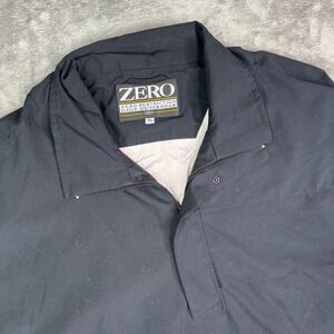 VTG‎ Zero Restrictions Pullover Mens XL Black GoreTex Nylon Lining Made in USA